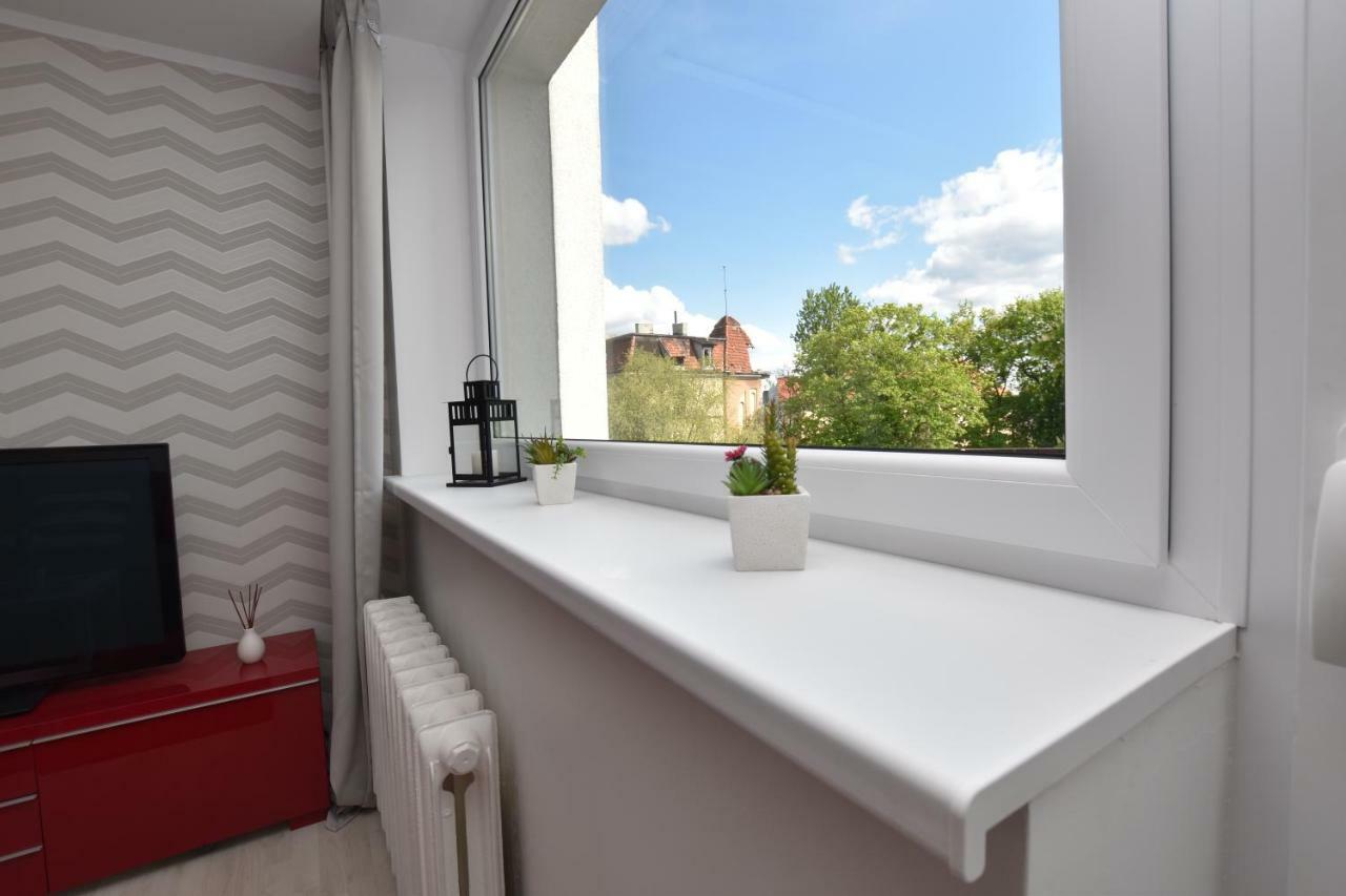 Ferienwohnung Apartament Rosso Thorn Exterior foto